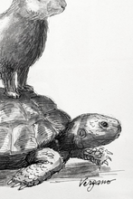Load image into Gallery viewer, THE TORTOISE AND THE HARE by CRISTINA VERGANO
